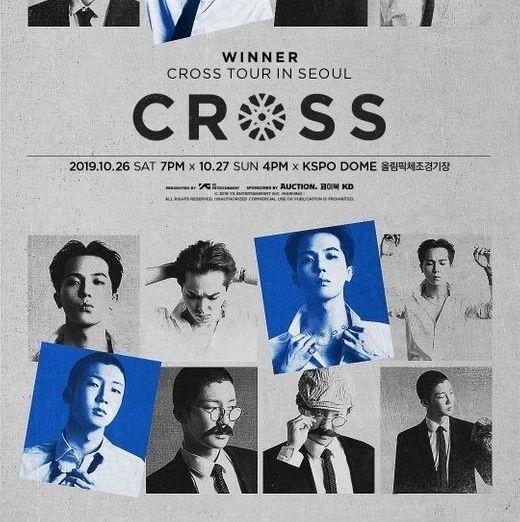 WINNER首尔演唱会追加海报公开；Brown Eyed Girls截然相反的两款概念照公开；TWICE复古概念照公开