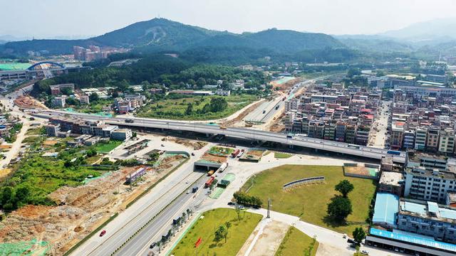 黄埔九龙广汕立交全面通车，畅通交通“大动脉”