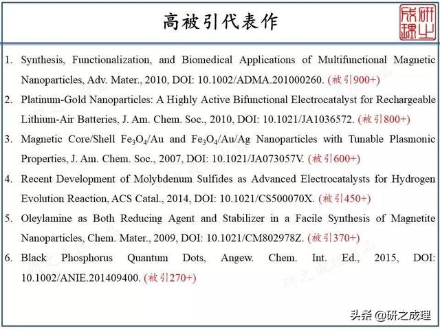 新加坡能源、环境、材料领域华人大牛汇总