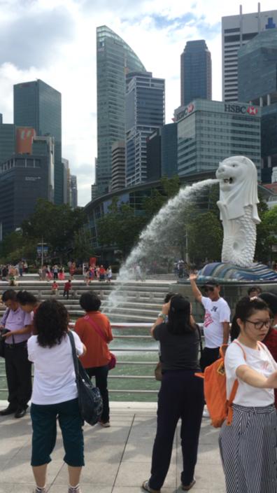 来到新加坡的标志