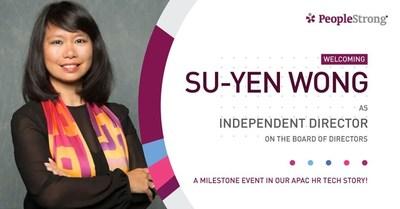 Su-Yen Wong 加入PeopleStrong董事会