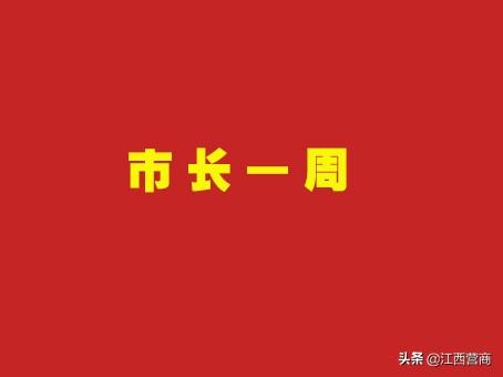 市长一周 | 上周市长们都在忙这些事