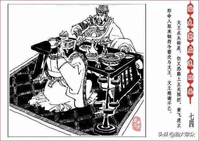 （二）人美连环画《封神演义》第五集《文王回岐山》许全群绘画