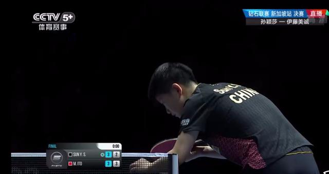 5-4！4-3！孙颖莎胜伊藤美诚！成功夺冠T2钻石赛新加坡站