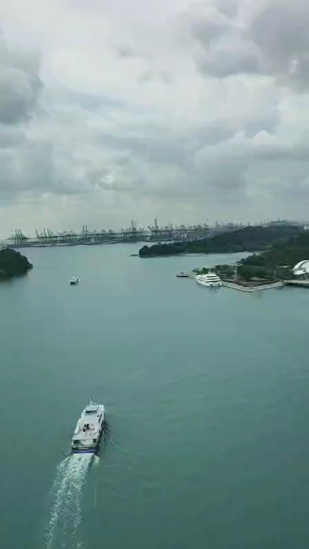 新加坡缆车观马六甲