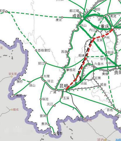 京昆通道线路已确认，未来直通新加坡