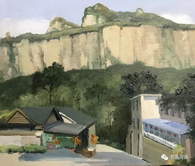 万仙山是个好地方——李运江写生作品