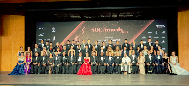 新加坡 2019 Spirit of Enterprise(SOE)卓越企业精神奖