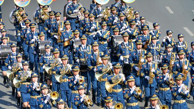 第六届南昌国际军乐节开幕 24支国内外顶级军乐团亮相英雄城