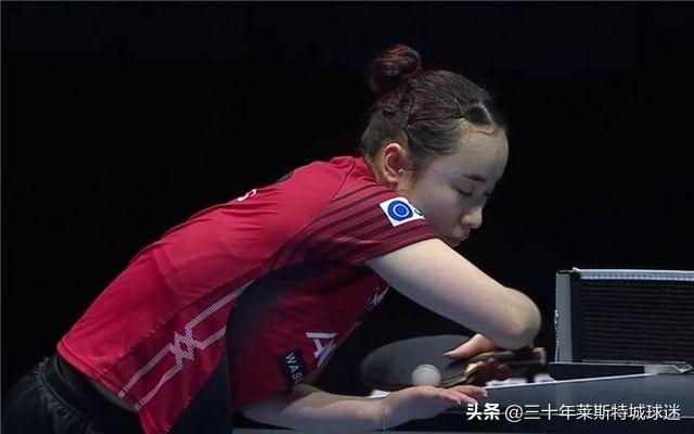 伊藤美诚击败日本队友没有怪笑！也不像对付国乒时，使用遮挡发球