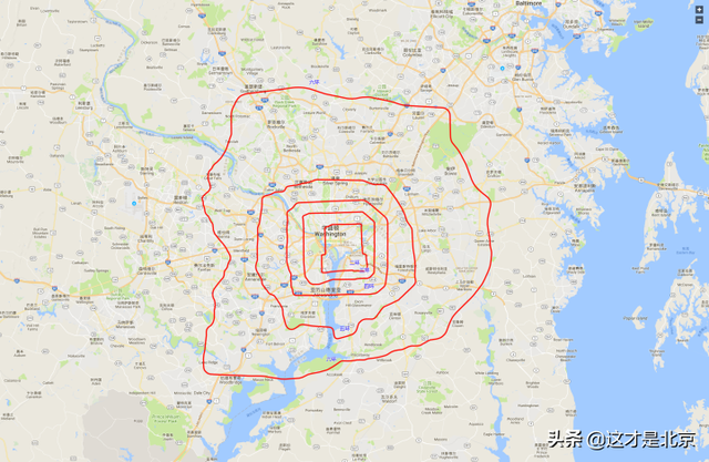 这些对比，告诉你北京的二三四五六环有多大