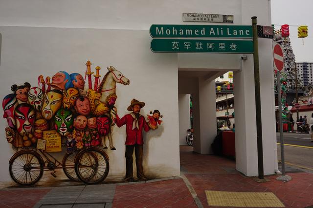 偶遇新加坡街头涂鸦