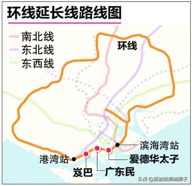 新加坡新地铁站来啦，全岛地铁线重大变化