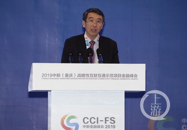 中新金融峰会丨丝路基金有限责任公司董事长谢多：提升重庆与新加坡的互联互通水平