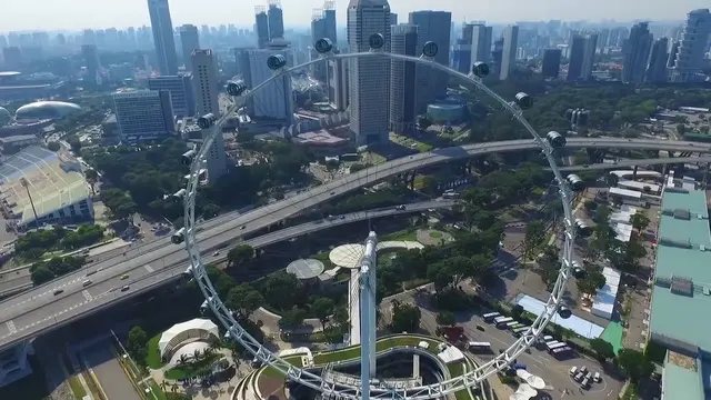 新加坡旅游自由行鱼尾狮公园、摩天轮、滨海湾花园、金沙酒店...