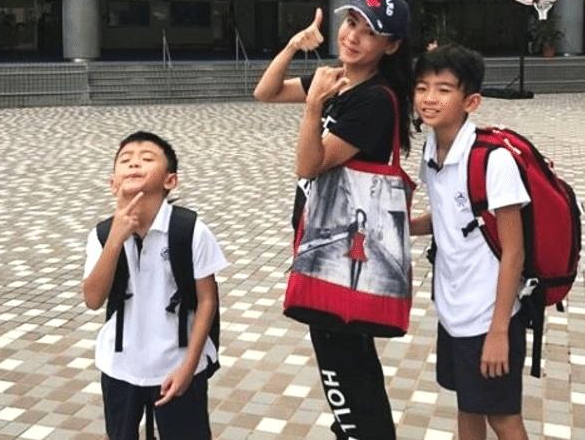张柏芝三儿子一岁了生父还是谜，香港艺人、富商、谢霆锋都被否认