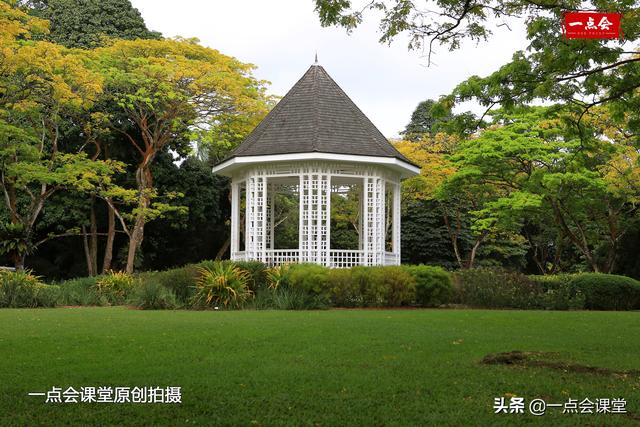 新加坡植物园里的胡姬花园周边别有洞天