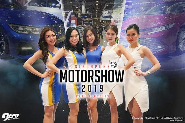 2019新加坡国际车展，美女如云