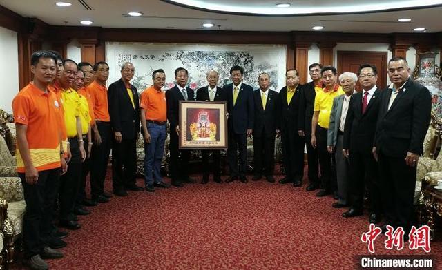 泰国中华总商会主席陈振治：妈祖巡安促进泰中友好交流