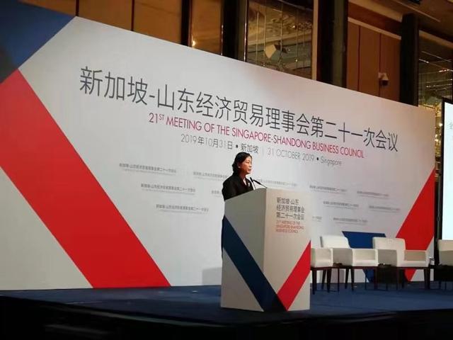 马丽红副市长率聊城市代表团访问新加坡