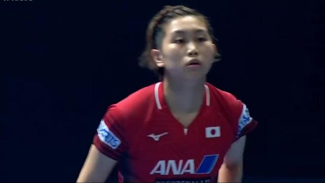 2019国际乒联钻石联赛新加坡站1/4决赛伊藤美城/佐藤瞳第3局11比9
