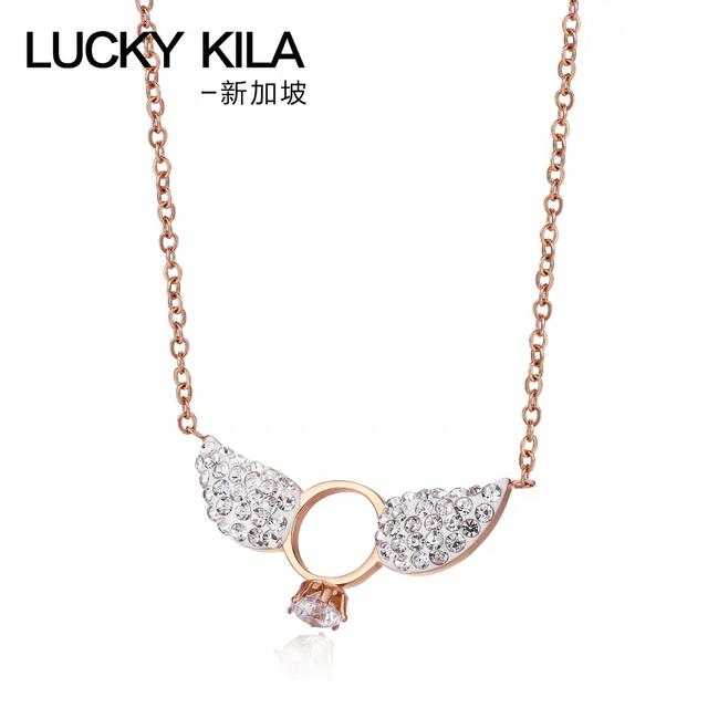 产品介绍｜LUCKYKILA（幸运吉拉）天使的翅膀锁骨链