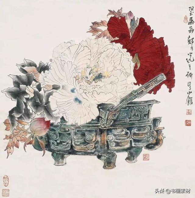 中国画坛重要代表人物之——郑乃珖，画风朴实淡雅，真正的中国风