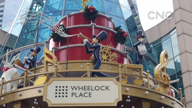 新加坡：商家圣诞促销多