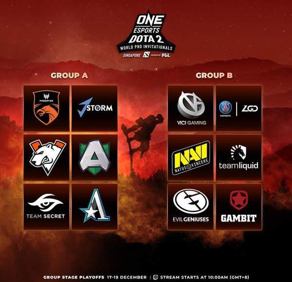 《Dota2》新加坡世界邀请赛分组出炉 LGD/VG同组竞争