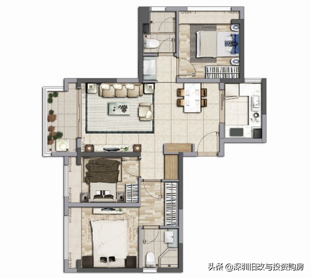 龙湖春江天玺41-123㎡精装美宅/公寓 龙湖首献深圳新加坡立体造园