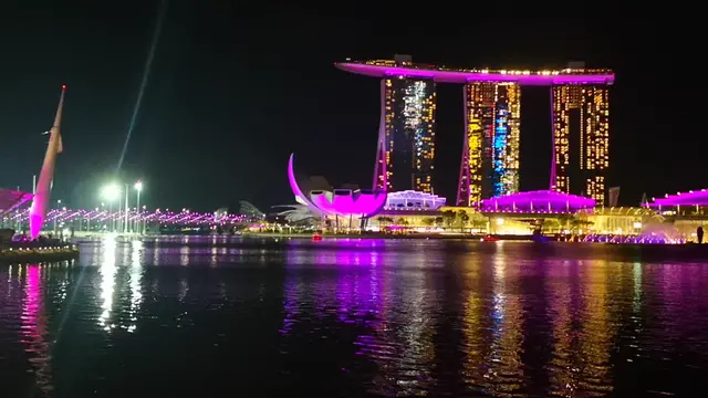 新加坡滨海湾走走