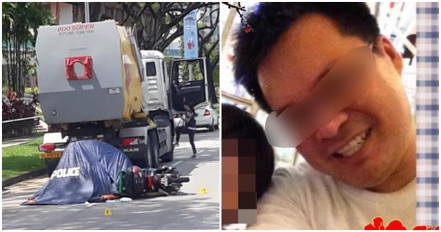 新加坡男子连打两份工挣钱养家，上班遇车祸，妻女看新闻才知噩耗
