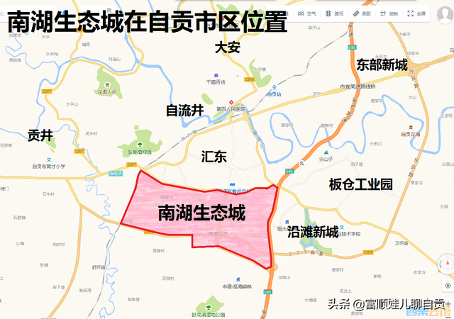 自贡楼市风向标—最热城市新区南湖生态城规划与开发