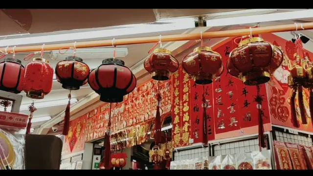 新加坡杂货铺年味儿浓浓。