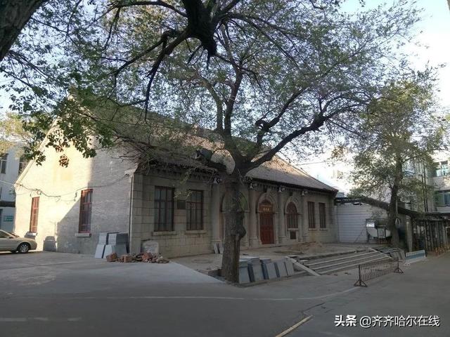 齐齐哈尔这座老房子上为什么会有这个图案？