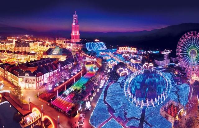 看日本主题公园如何靠1300万颗彩灯点亮夜游模式？