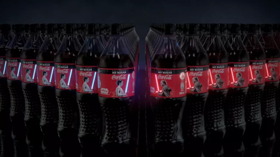 新加坡可口可乐公司推出与《星球大战》合作款可乐，限量8000瓶