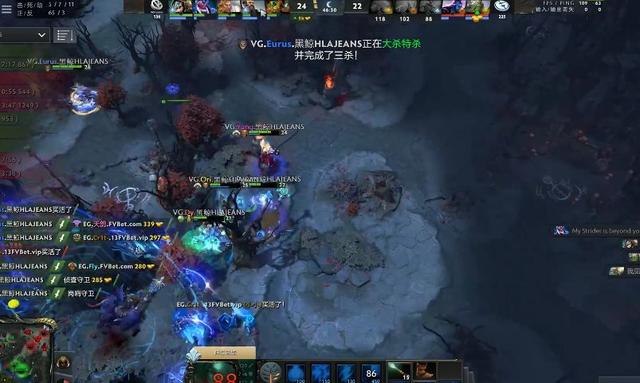 CN DOTA NEVER DIE！VG败者组1穿5登顶新加坡