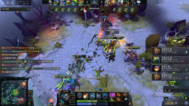 DOTA2：新加坡国际邀请赛中国战队VG 3-0零封EG斩获第四冠