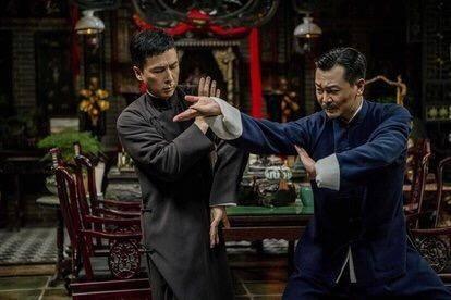 《叶问》完结篇举行全球路演 甄子丹成为首位在双子塔宣传的华人