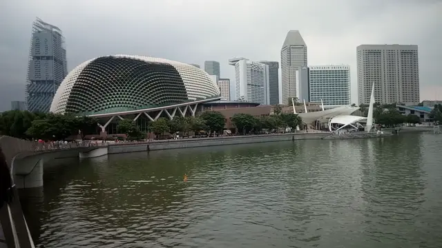 来自新加坡的大型建筑。