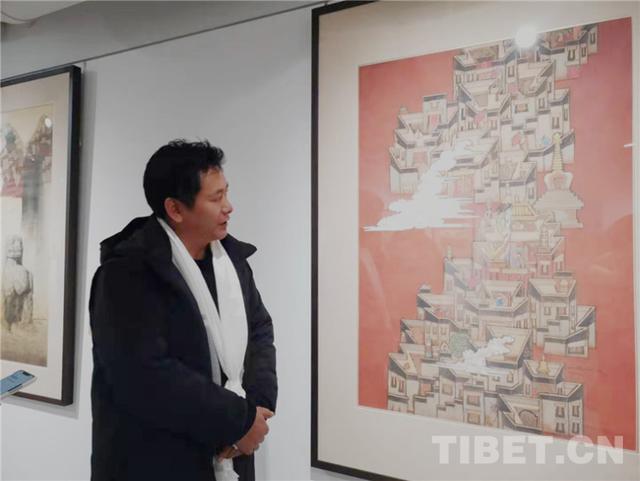 画家边巴：汲取民族传统文化 创造独有的艺术语言