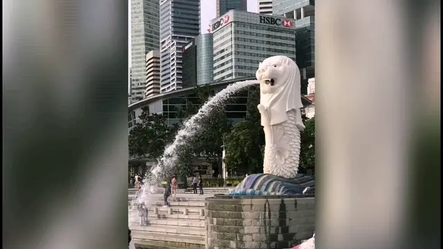 2018年1月的新加坡之旅，花芭山、鱼尾狮、漂亮的南洋植物