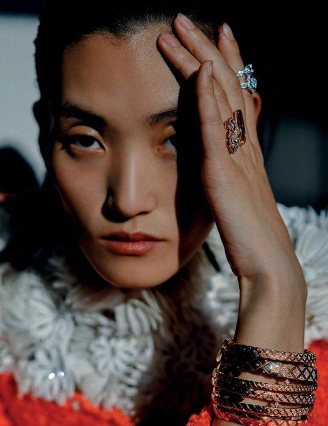 张丽娜登新加坡版《时尚芭莎》十二月刊封面