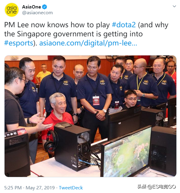 全球电子竞技联合会正式成立！新加坡玩家平均实力第一？
