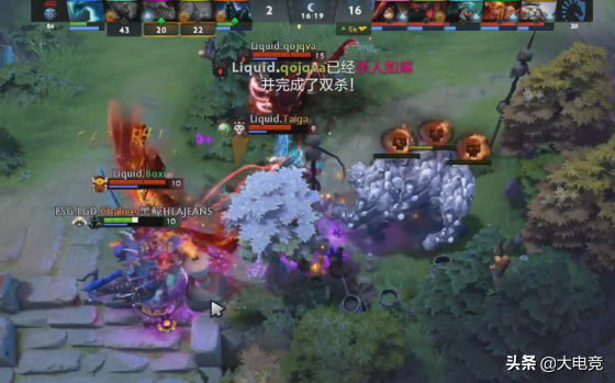 DOTA2新加坡邀请赛：LGD战平Liquid继续并列垫底