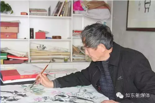 巢湖人物 | 黄书皋——祖籍烔炀的如东草根画家
