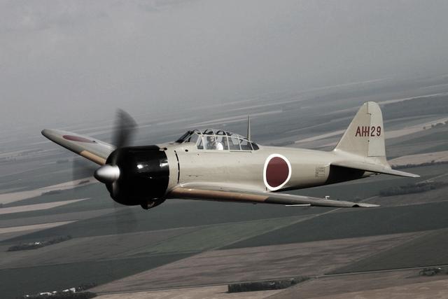 二战空战十大明星兵器之十——日本零式战斗机的盛极而衰