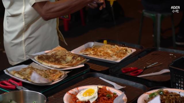 新加坡街头的印度小吃摊【新加坡】