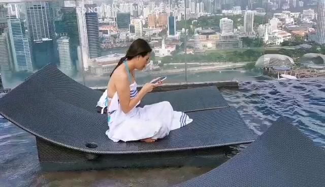 新加坡无边泳池——惊心动魄